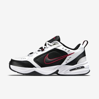 Nike Air Monarch IV - Férfi Edzőcipő - Fehér/Fekete